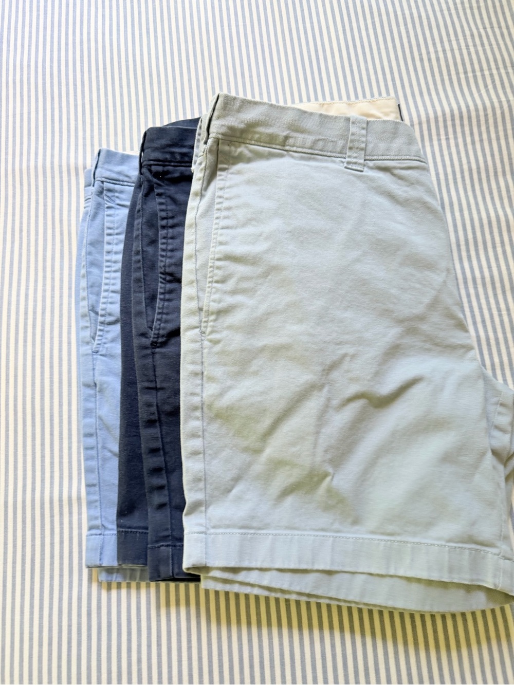 J. Crew 7” Flat Front Shorts Bundle